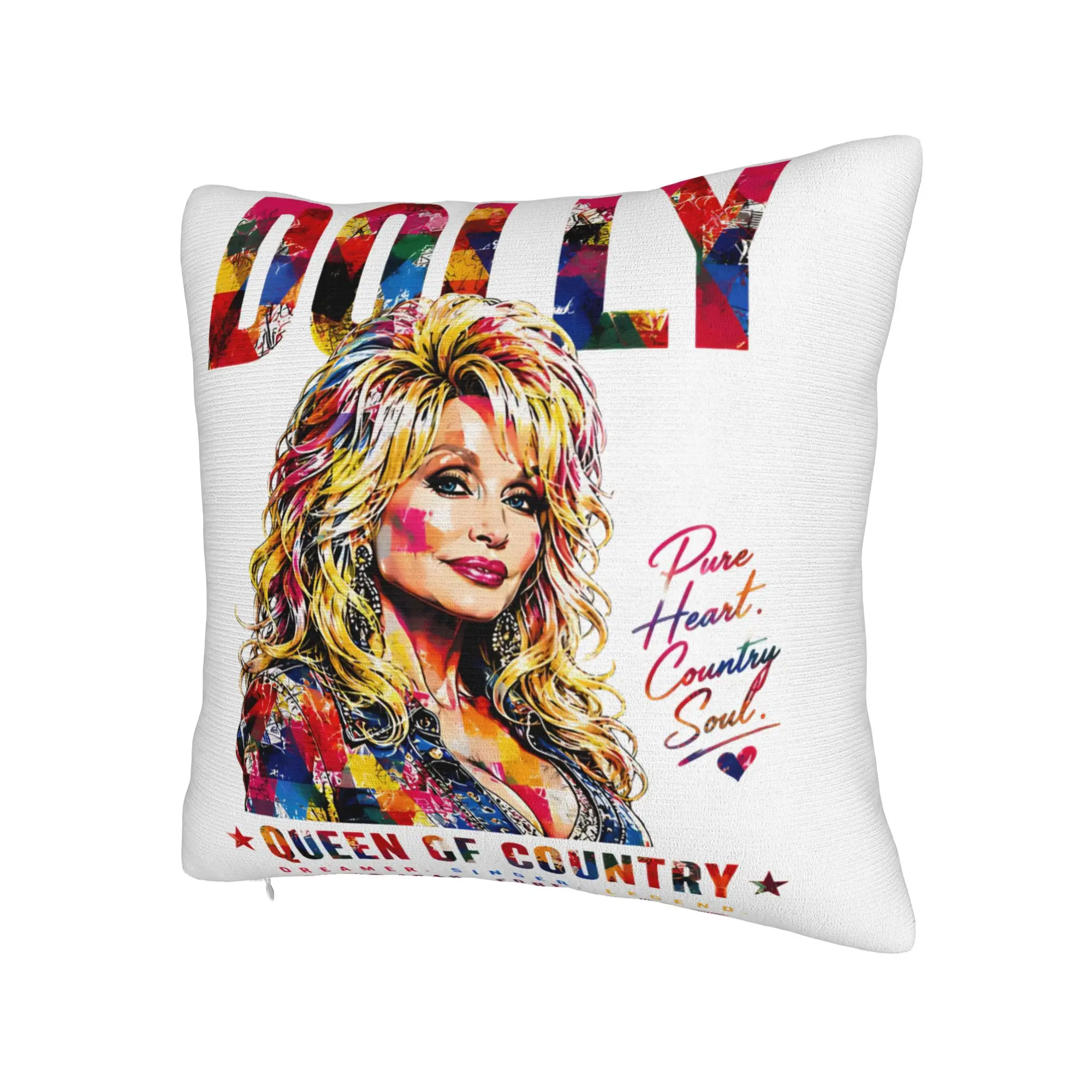 RIP Dolly Parton Pillowcase Product Printed Cushion Cover Decor  Throw Pillow Case Cover Home Multiple Sizes