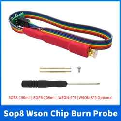 1PCS for Sop8 Wson Chip Download Burn Write Probe Spring Needle Optional SOP8-150mil/SOP8-208mil WSON-6*5/WSON-8*6