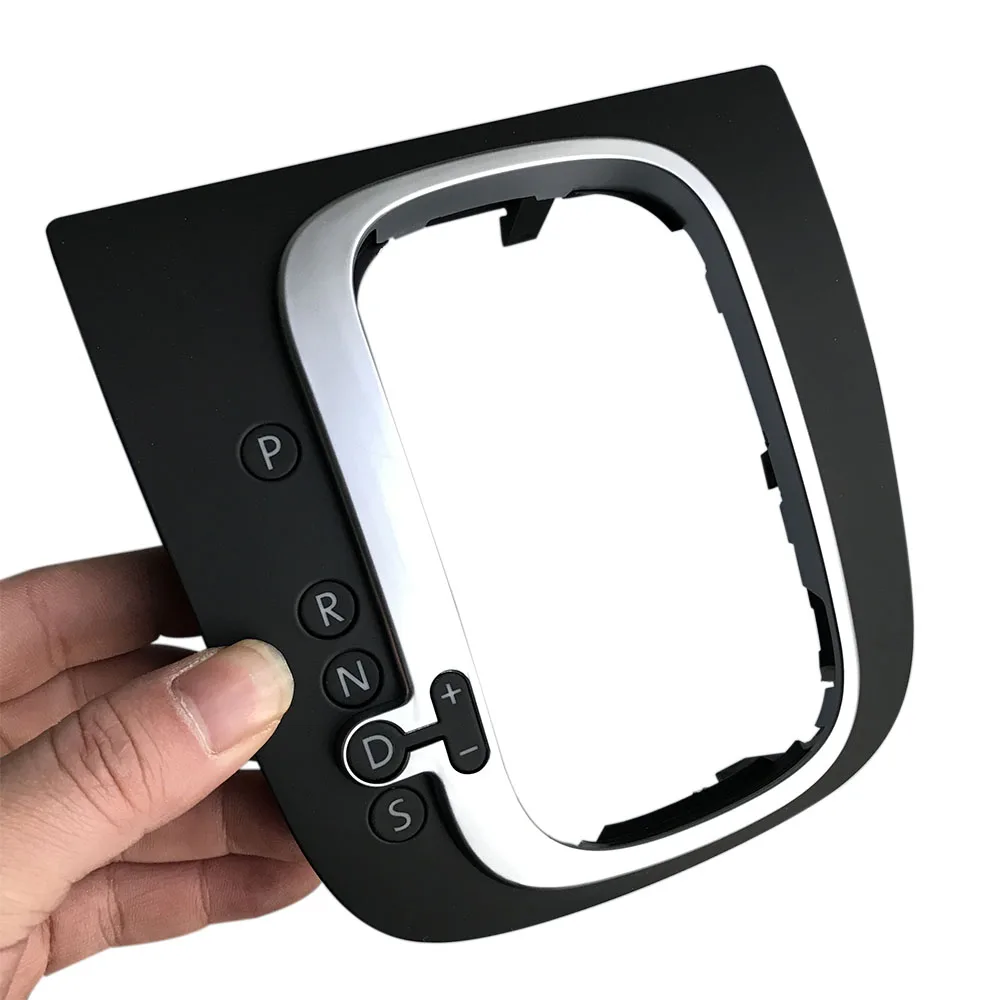 

Unusual DSG Gear Shift Knob Cover Gear Shift Knob Panel For VW Golf 6 MK6 GTI GLI Scirocco 16D713203A