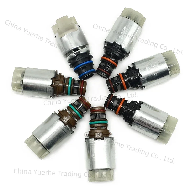 

7 Pieces Transmission Solenoid Set Valve Replacement 6F15 6F35 for Ford Vehicles Mercury Car Accesorries Tools