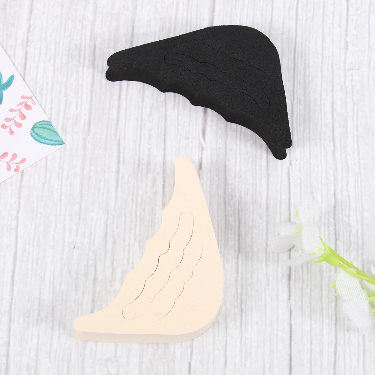 2pcs Anti-Slip Forefoot Insoles Eva High Heel For Ball Of Foot Pain Relief Soft Invisible Insole For Women Shoes Forefoot Pad