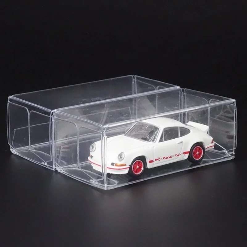 Small scale 1:64 car model protection box toy car PVC display box 30*40*82mm
