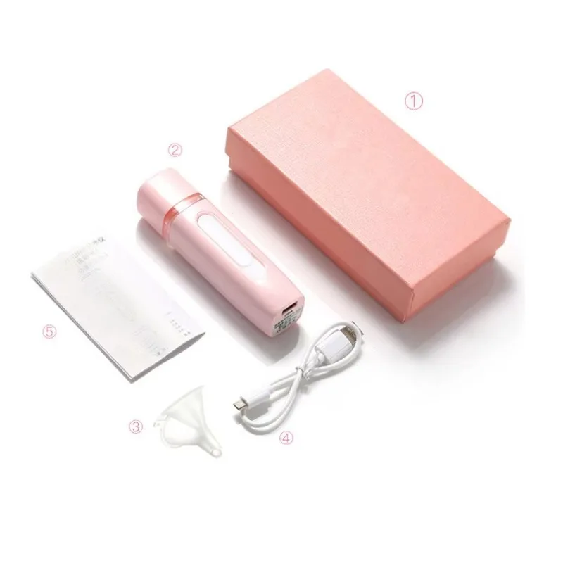 Best Selling Professional Mini Nano Ionic Facial Steamer Mini Lash Nano Mister Spa Facial Steamer