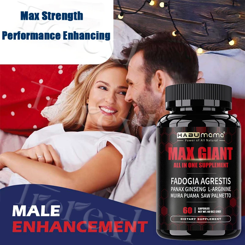 Tonic Herbs Complex Pills Male Volume Booster, Peak Performance,Fullness Support