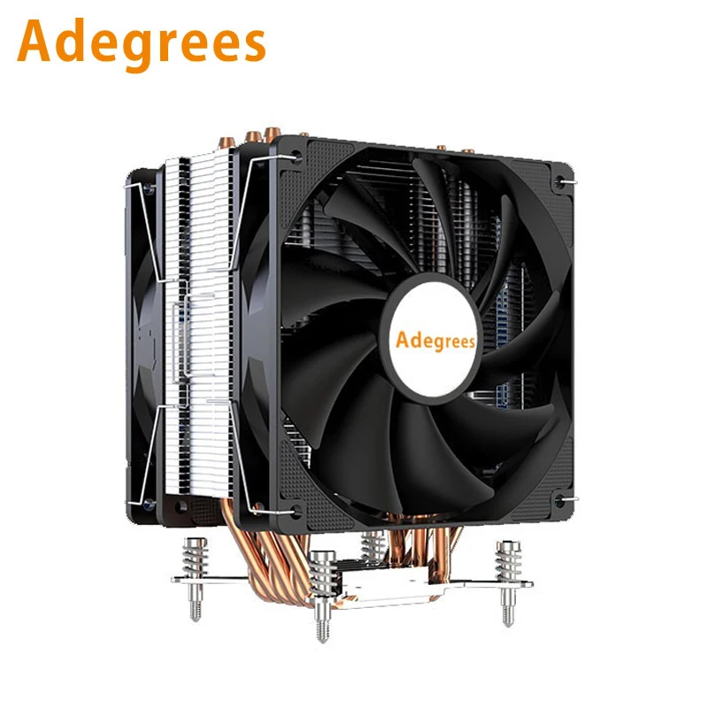 6 Heatpipes CPU Air Cooler 4PIN PWM PC 120MM Processor Cooler Intel LGA 2011 X99 X79 1700 115X 1366 AM4 AM5 Ventilador