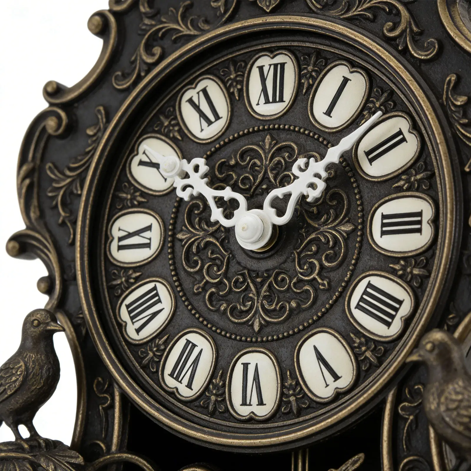 1 Set  Cuckoo Clock Hands Classic Bird Mechanism Replacement Decorative Bedroom Diy Repair Part Golden Repair Accessories