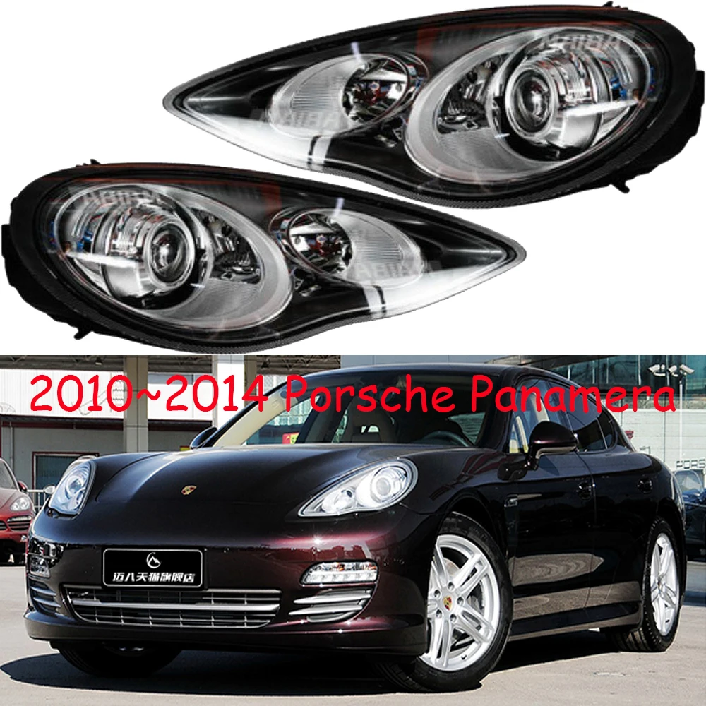 1pcs car bumper headlamp for Porsche Panamera headlight 2010~2014y car accessories for Porsche Panamera fog light