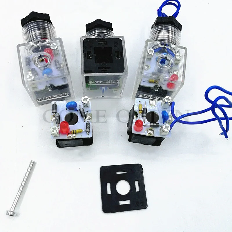 Picture 6: Half Wave Rectification Full Wave Rectification Hydraulic Valve Plug ACDC-220VB Coil Plug Rf Surge ProofTypeA