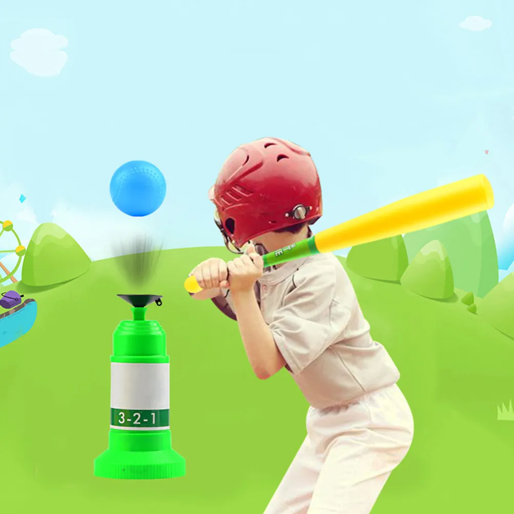 1Set Baseball Set for Kids Creative Sports Game Improve Batting Skills Hand Eye Coordination Fine Motor Accuracy Outdoor Indoor