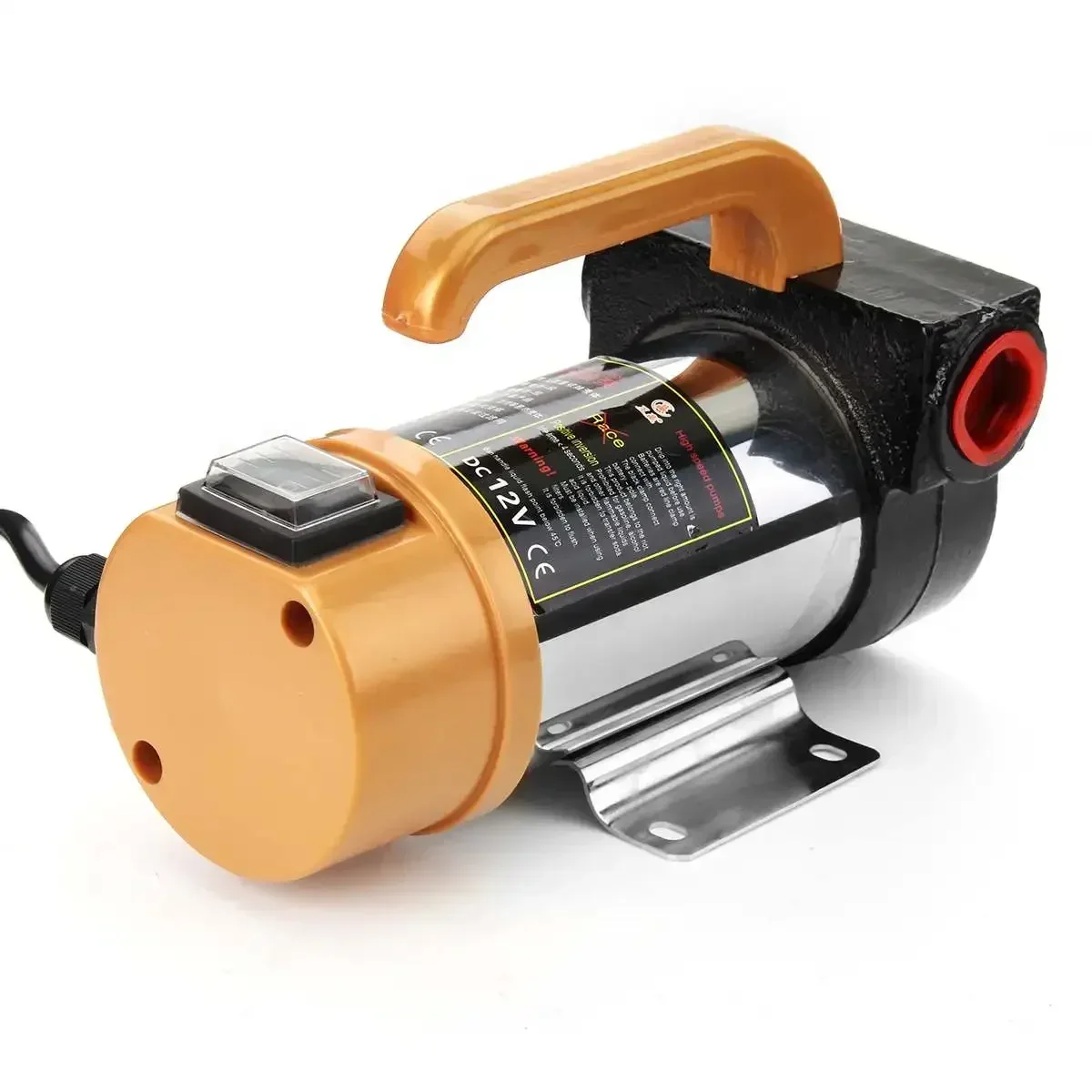 

12V 260W 50L/Min Car Engine Portable Electric Fuel Diesel Pump Oil Transfer Pump Self Priming Refueling Pump