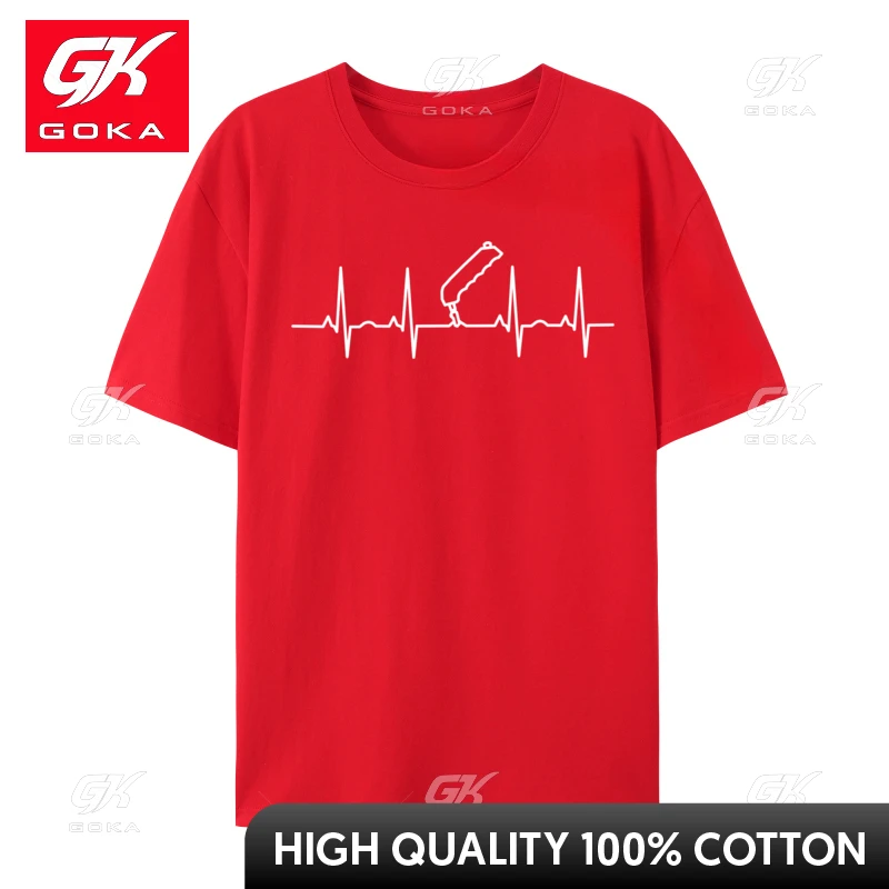 Stained Glass Artist Heartbeat Classic Cotton Simple Style Tops Shirts Coupons Male T Shirt Custom Ostern Day Tops Tees