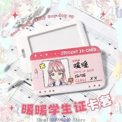 Infinity Nikki Student ID Card Bus Meal Card Retractable Card Holder Anime Cosplay Halloween Mascot Student Accessory Fans Gift view 6