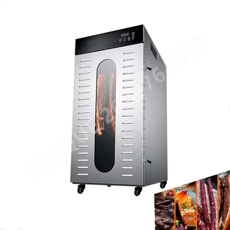 

220V Large Capacity Electric Fish Smoker Machine Meat Sausage Smoking Machine Beef Food Smokehouse Oven