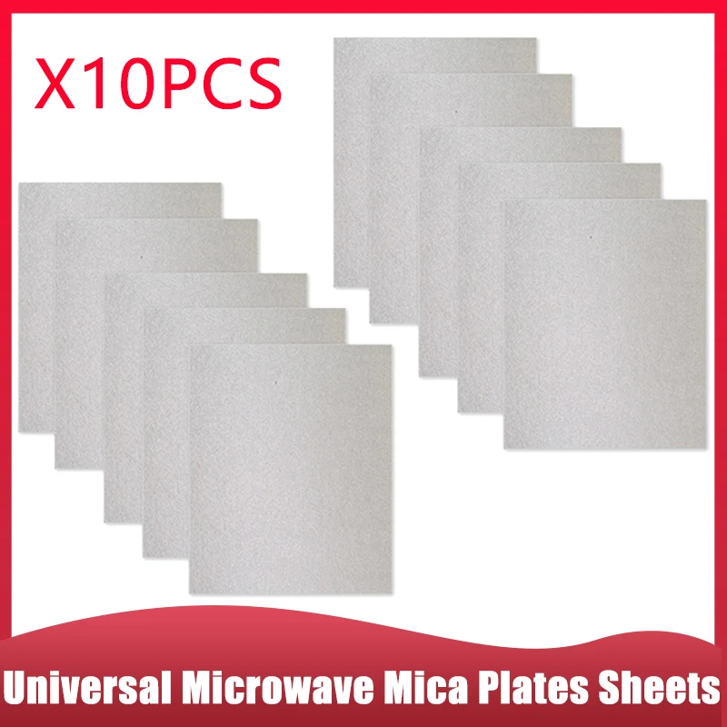 10pcs Universal Mica Sheet for Microwave Oven, 15 X 12mm, Free Cutting According to The Required Size,Microwave Oven Part