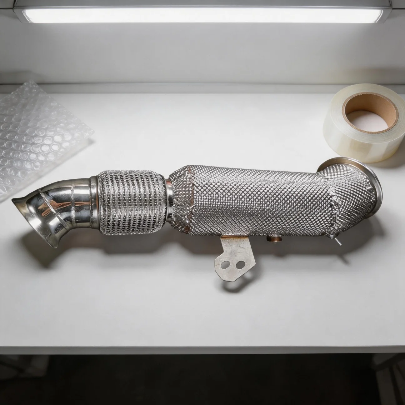 For LK Brand Exhaust Pipe Fits B-M-W S58 X5M F95 X4M F98 Competition High Performance Upgraded High Flow Turbo Downpipe Header
