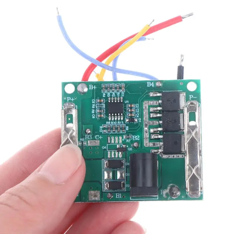 Papan Sirkuit Perlindungan Paket Baterai Lithium Li-Ion 5S 21V Papan Perlindungan Pengisian Baterai Modul BMS