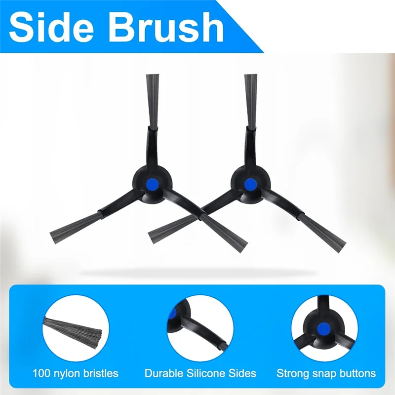 

A98I-Robot Vacuum Cleaner Replacement Parts For ECOVACS DEEBOT X8 PRO Omni Vacuum Cleaner Accessories