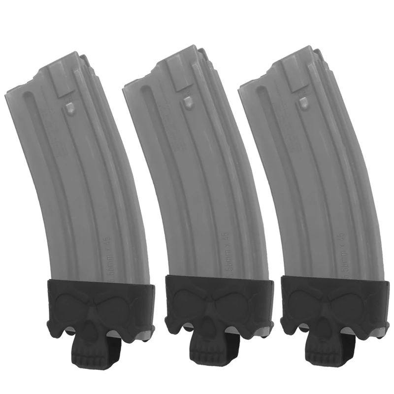 

3 шт., противоскользящая крышка AR Mag, резиновая тактическая клетка для журналов, петли для быстрой пейнтбола Gea