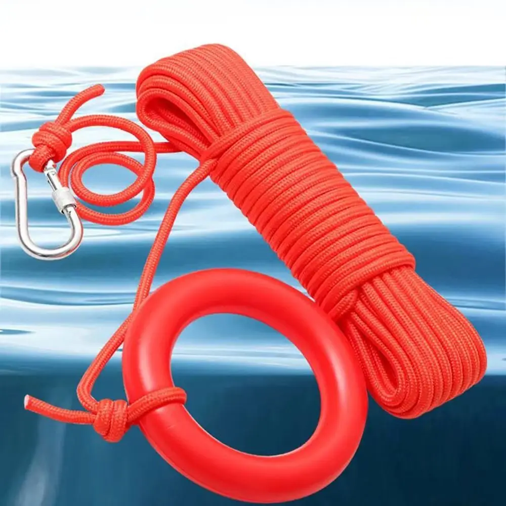 for Boating Canoeing Water Sports Life Saving Rope Accessories 20M Lightweight Lifeguard Tool Strong Bearing Capacity Reflective