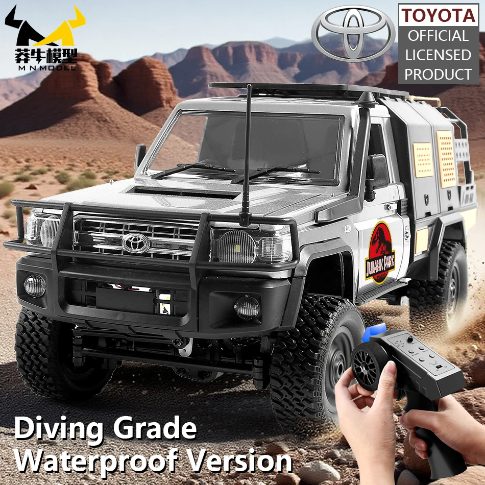 MN MODELO 1/12 4x4 vehículo de turismo con Control remoto, coche todoterreno, oruga de roca, camioneta de dinosaurio, colección de camiones de escalada, juguete para adultos
