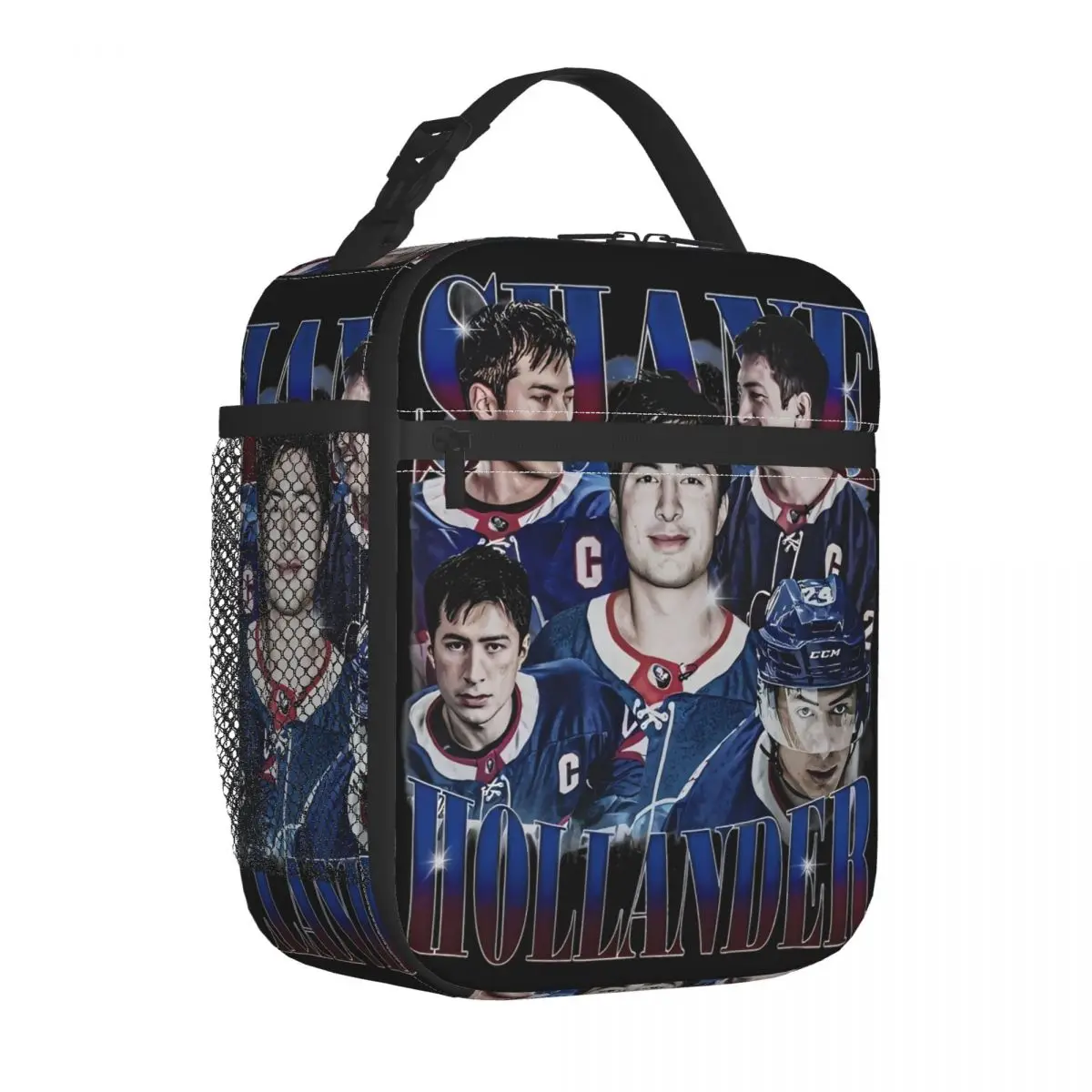 شين هولاندر معزول أكياس الغداء المحمولة ساخنة منافس الهوكي قابلة لإعادة الاستخدام حقيبة حرارية حمل علب الاغذية كلية السفر الغذاء حقيبة