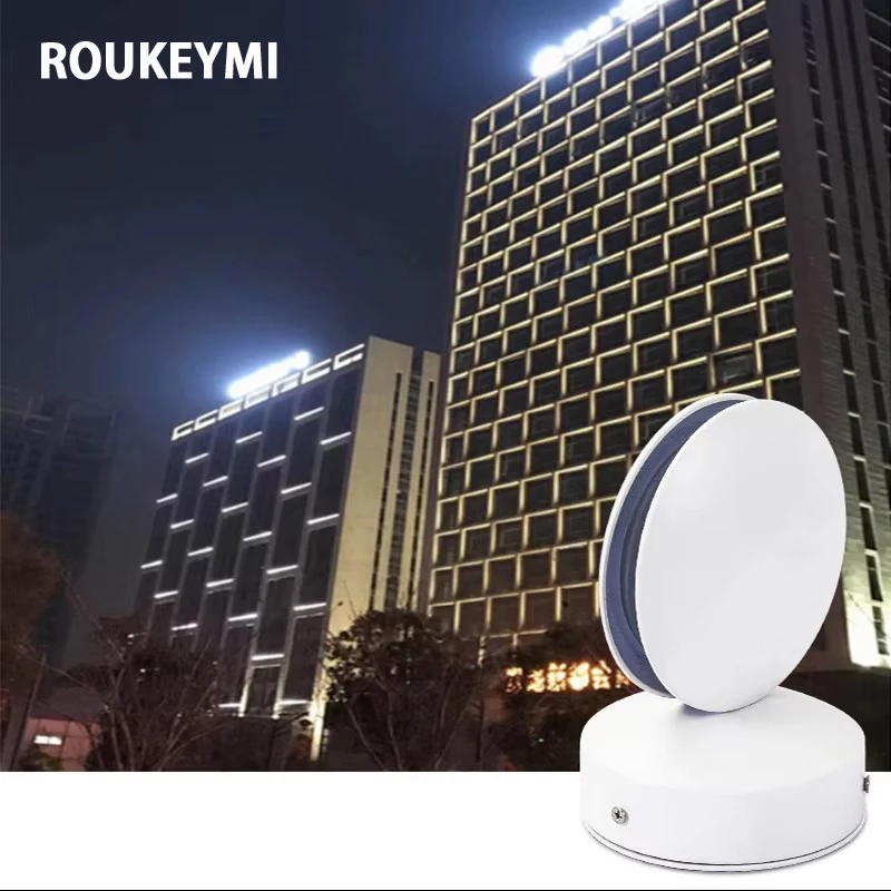 LED Window Sill Light Colorful Remote Corridor Light 360 Degree Ray Door Frame Line Wall Lamps for Hotel Aisle Bar Family