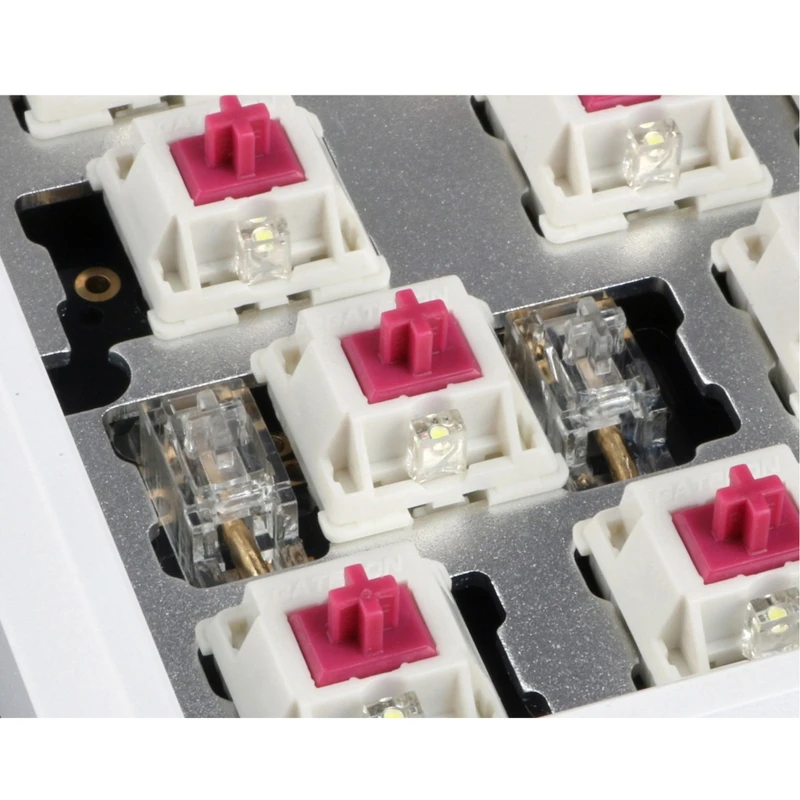 

Mechanical Keyboard V2 Satellite Shaft Transparent 2U 6.25U Screw in Stabilizer Dropship