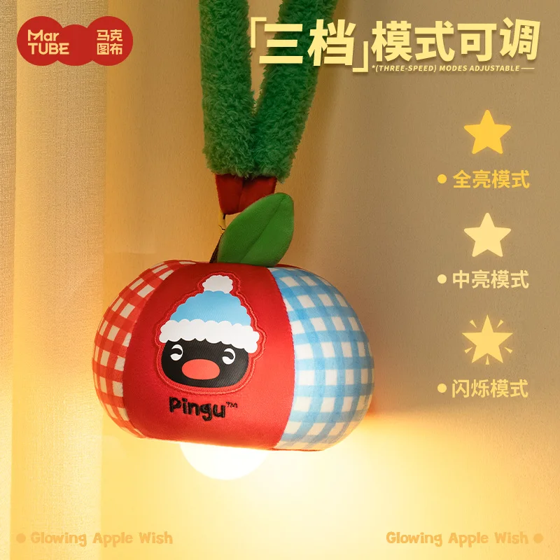 متوفر في المخزون Pingu شجرة عيد الميلاد لعبة إكليل عيد الميلاد كوكب ضوء الليل ضوء غرفة نوم لطيف الحلي هدايا عيد الميلاد عيد الميلاد #6