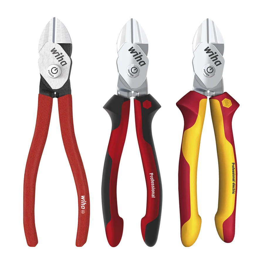 Wiha BiCut® Classic High-performance Diagonal Cutters with DynamicJoint® Heavy-Duty Side Cutters NO.38060/38190/38191