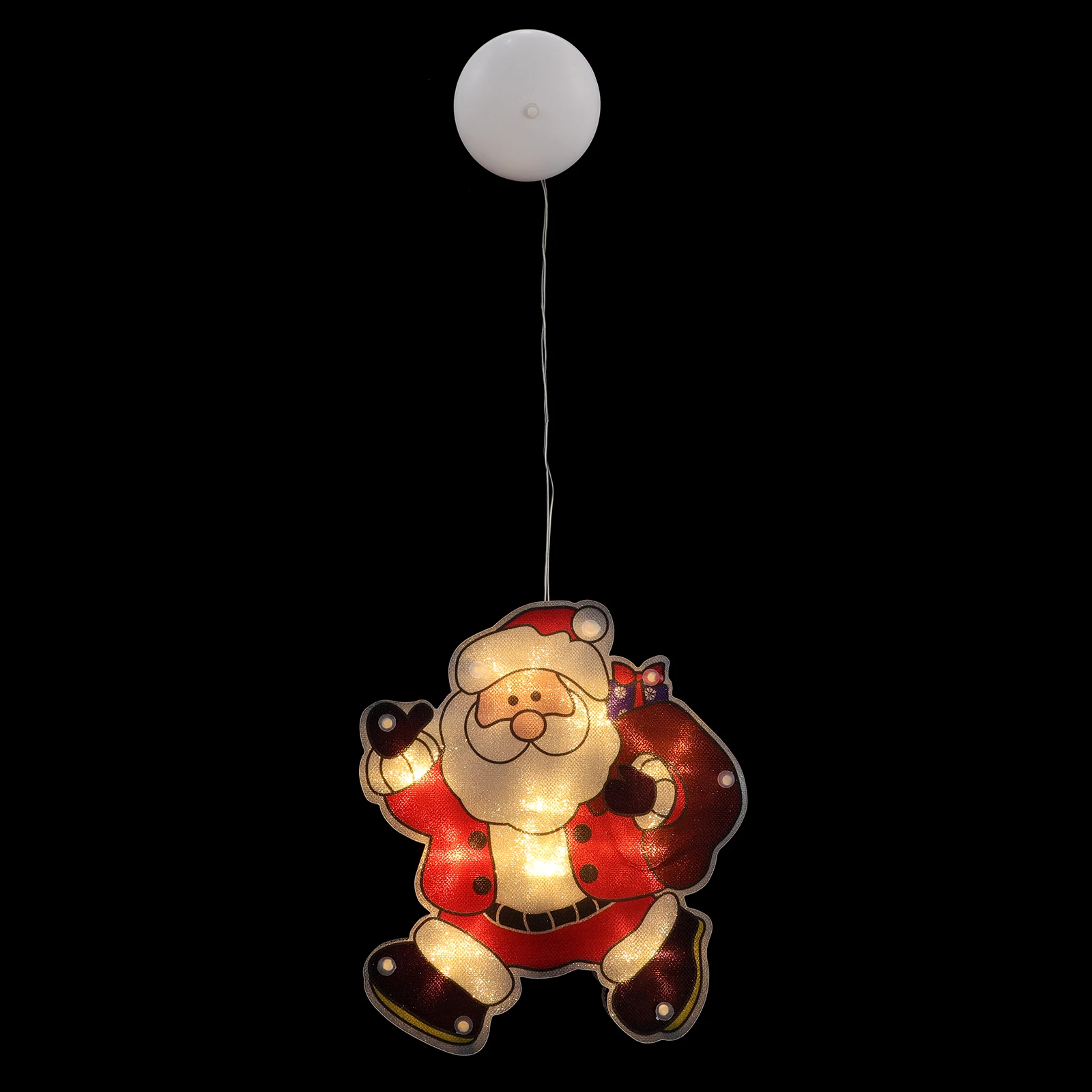 

Christmas Santa Suction Cup Hanging Pendant Light Decorative Lamp Shop Window Party Decoration Suction Light Decorative Lamp