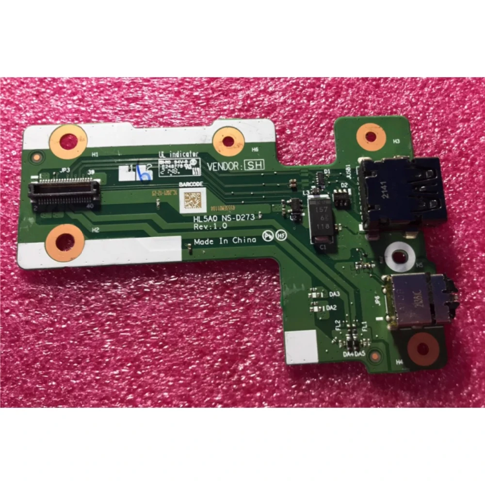 

Original NS-D273 FOR Lenovo ThinkPad L580 L590 L15 Gen1 Gen2 L14 Usb Board Audio Board 100%Test Ok