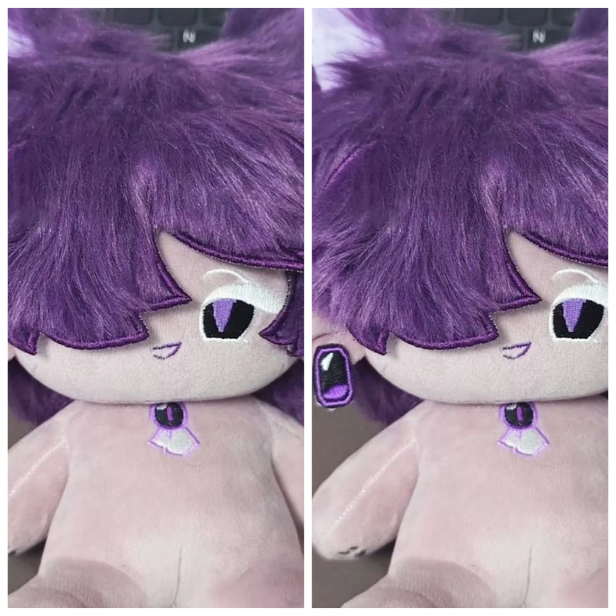 

Cookie Run Kingdom Sapphire Anime Handsome Boy Plush Doll Stuffed Body Dress Up Clothes Plushies Cosplay 20cm Birthday Gift