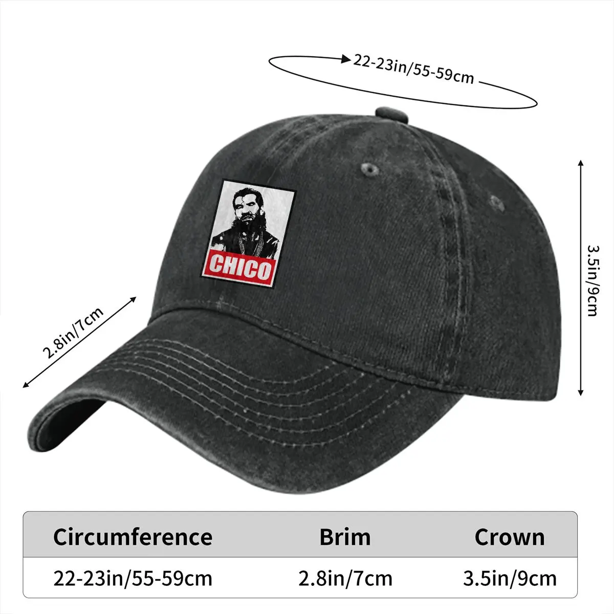 Scott Hall Chico's Legacy Baseball Cap Men Hats Women Visor Protection Snapback Razor Ramon Caps