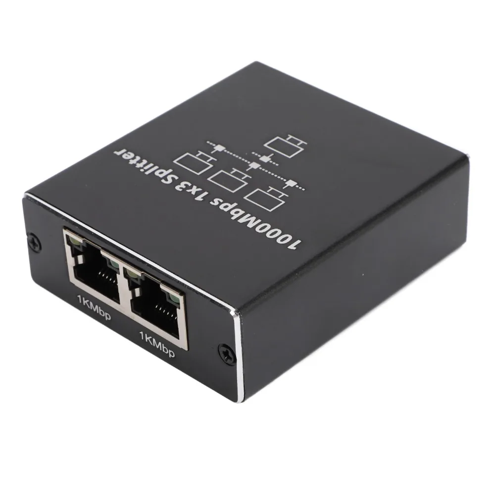 

Сетевой разветвитель Ethernet 1000 Мбит/с Plug and Play, порт RJ45, 1 на 3 LAN-порта, высокоскоростной сетевой коммутатор/маршрутизатор