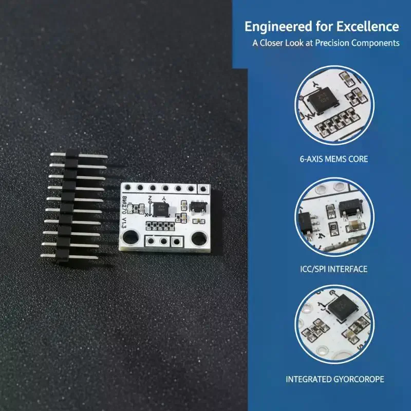 BMI270 Module High-performance Six-axis Sensor Accelerometer And Gyroscope Module With Performance Far Exceeding That Of BMI160