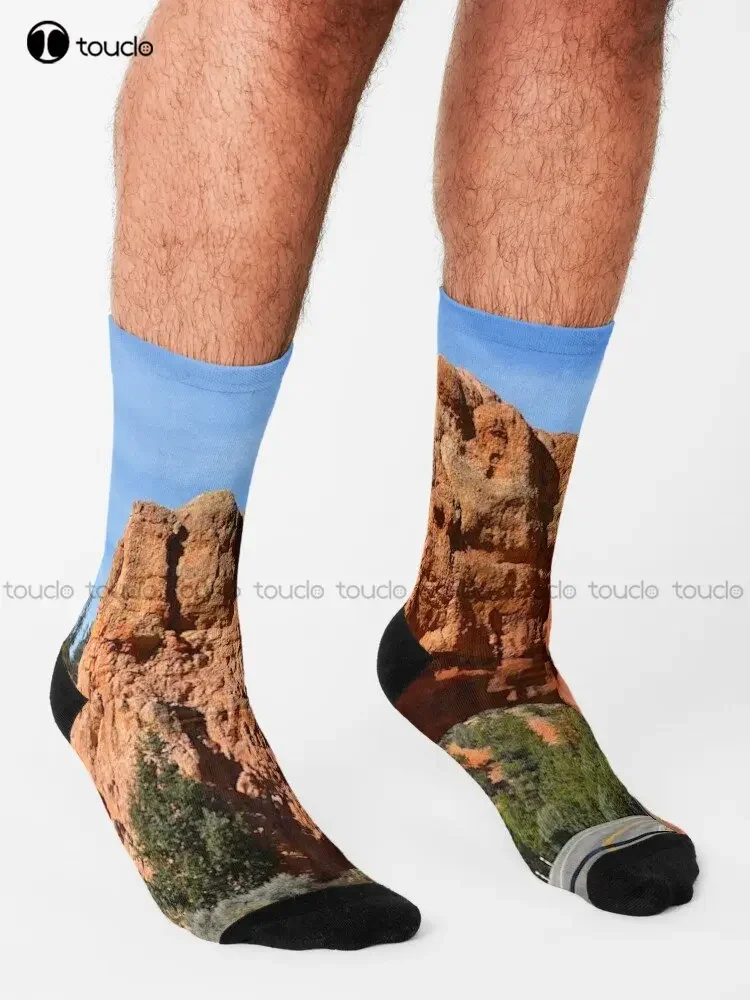 Rock Bridge Socks Socks For Girls 360° Digital Print Personalized Custom Unisex Adult Teen Youth Socks Custom Gift Streetwear