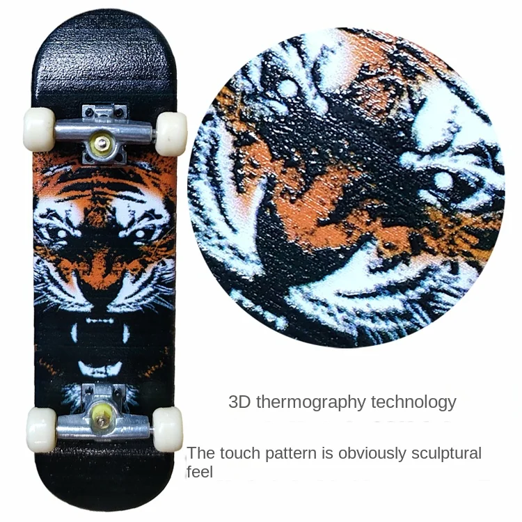 Nuova tecnologia di termografia 3D Mini Fingertip Finger Skateboard regalo per studenti