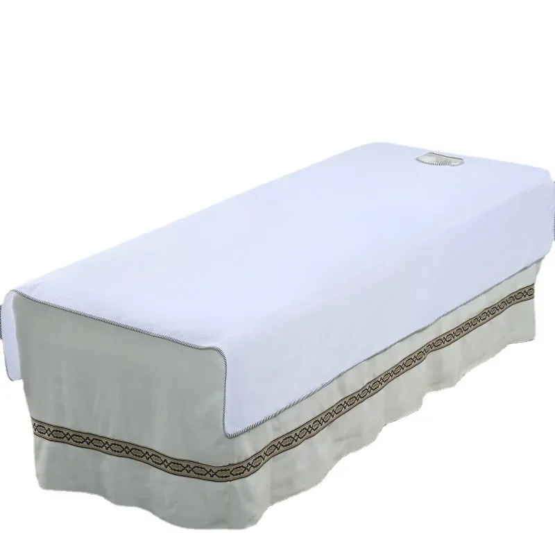 1pcs Skin-friendly Cotton Beauty Salon Bed Sheet Massage Bedspread SPA Tuina Breathable Wrinkle-resistant Bed Cover