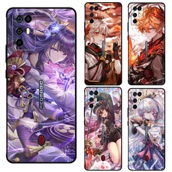 For Nubia Red Magic 6R Case NX666J HD Painted TPU Slim Soft Silicone Back Cover For RedMagic 6R Shell