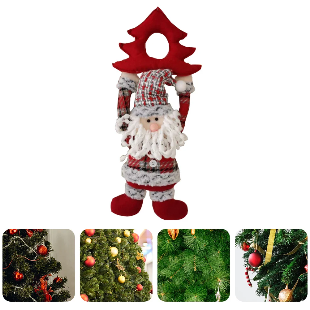 

1Pcs Christmas Santa Hanging Ornament Old Man Pendant Christmas Tree Hanging Decoration Holiday Home Decoration Party Supplies