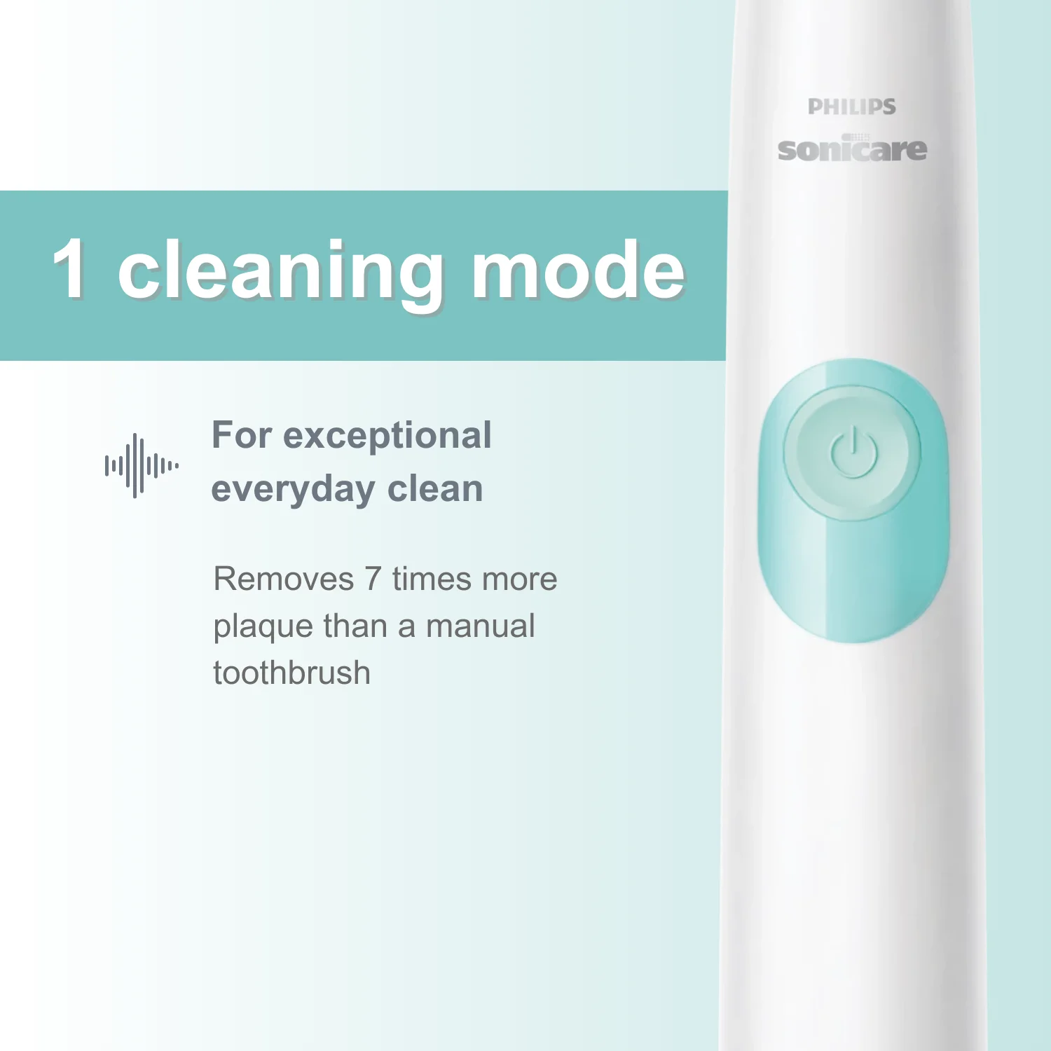Escova de dentes elétrica Philips Sonicare série 4100 HX6817, recurso BrushSync, uso úmido e seco, 1 cabeça de escova de dentes, remoção de placa