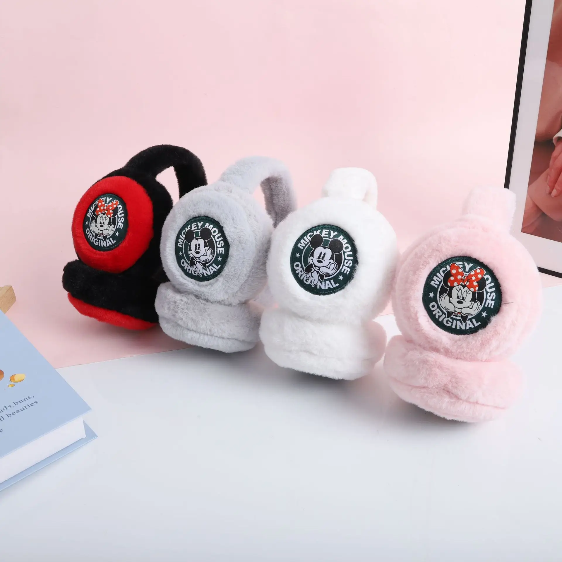 جديد صغير الشتاء الدفء غطاء للأذن بطانة للأذن مكافحة البرد ومكافحة التجميد سميكة الكرتون الأذن تدفئة الأذن أكياس