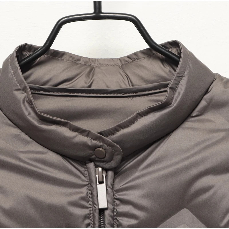 شتاء 2025 المرأة الكورية Sle فضفاضة تناسب Thiened الدافئة الوقوف طوق أسفل Jaet ort Pred الغراء تنوعا Faionable #2