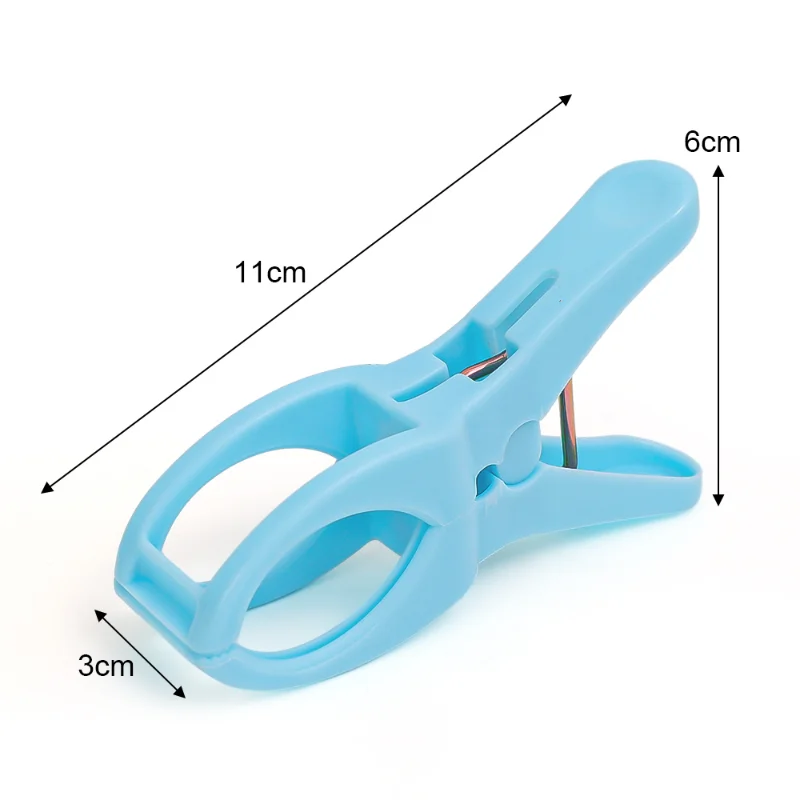 3/1PCS Clothes Clips Plastic Windproof Clothes Pins Spring Clamp Beach Towel Clip Powerful Clothespins Laundry Storage Tools