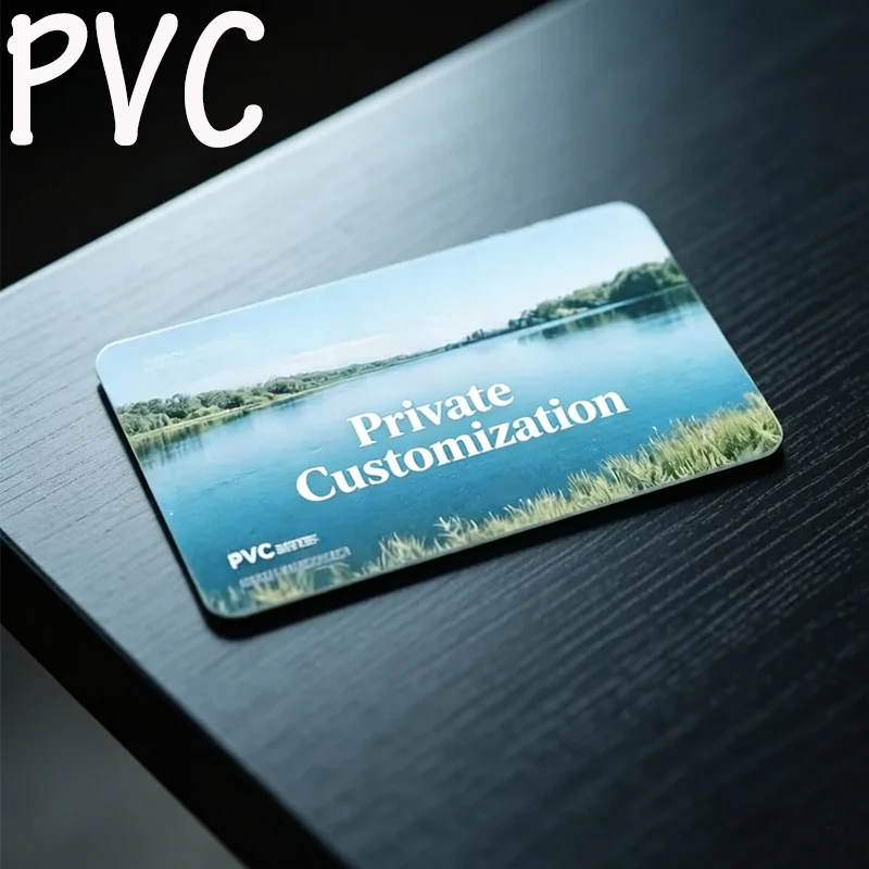 

Custom PVC Business Card Waterproof Transparent Personalized Name Card Double Sided Printing Custom Logo High end Business Cards