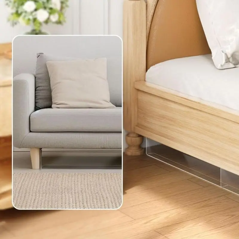 10Pcs Transparent Acrylic Shelf Barriers Strong PVC Shelf Guards Versatile PVC Shelf Organizers for Organized Storage A2BB