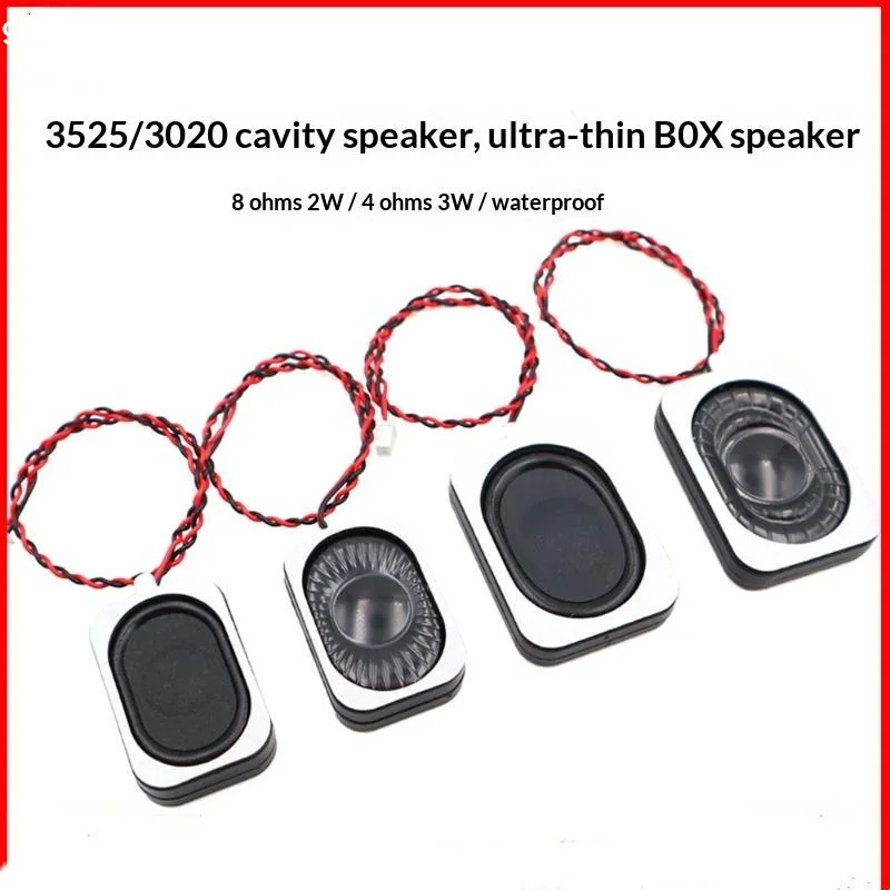4 Ohms 4R 3W / 8 Ohms 8R 2W Speaker Square Small Cavity Notebook Computer 3020/3525 Ultra-Thin Box SpeakerNF stationery