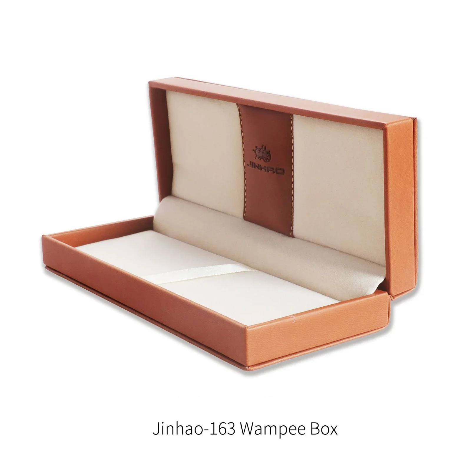 Jinhao 163 Leather fountain pen Box pencil case Storage box collection pens exquisite Birthday Xmas Gift Box sschool stationery