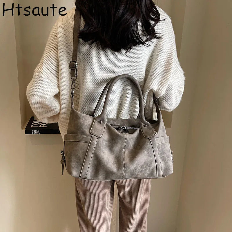 

4 colors Women Multi-Pocket Handbags Shoulder Bag Stylish Versatile Crossbody Purse for Travel Work Shopping Dates purses bolsos