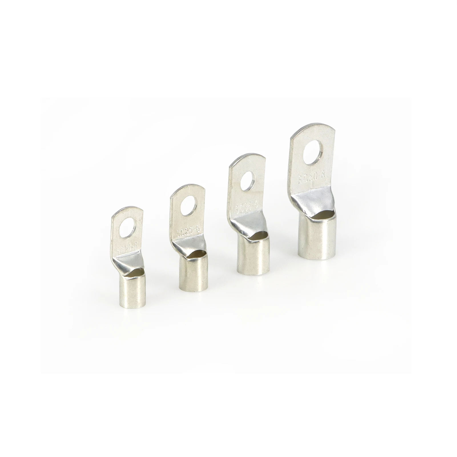 5/20/100P ID 6-12mm Cable Connector SC6~35 with  Hole Compatible with Multiple Battery Post Cable Sizes for Wide Application